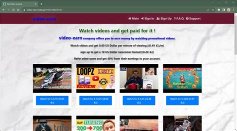 watch videos and get paid scam